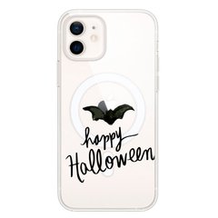 Чохол прозорий Print Halloween with MagSafe для iPhone 11 Happy Halloween купити