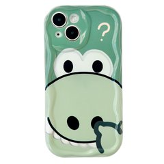 Чехол 3D Dinosaur Case для iPhone 13 Green