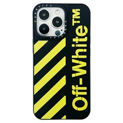 Чехол TIFY Case для iPhone XR OFF-WHITE Black/Yellow купить