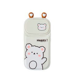 Чехол с закрытой камерой для iPhone 13 PRO Happy Bear Antique White