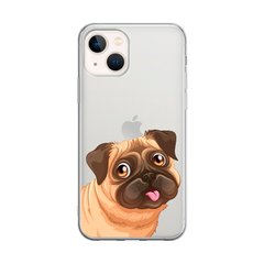 Чохол прозорий Print Dogs для iPhone 15 Plus Dog
