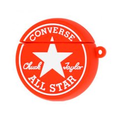 Чехол 3D для AirPods 1 | 2 Converse Red купить