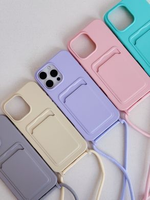 Чехол Colorful Pocket Strap для iPhone 7 | 8 | SE 2 | SE 3 Blue - ash-mobile.com.ua - фото 5