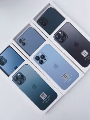 Чехол AG-Glass Matte Case with MagSafe для iPhone 14 Navy Blue - ash-mobile.com.ua - фото 7