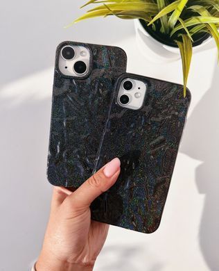 Чохол Crystal Foil Case для iPhone 14 Black - ash-mobile.com.ua - фото 3