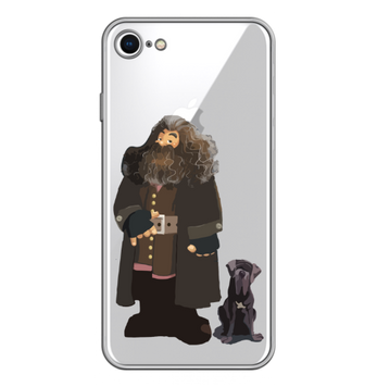 Чохол прозорий Print POTTERMANIA для iPhone 7 | 8 | SE 2 | SE 3 Hagrid - ash-mobile.com.ua - фото 1