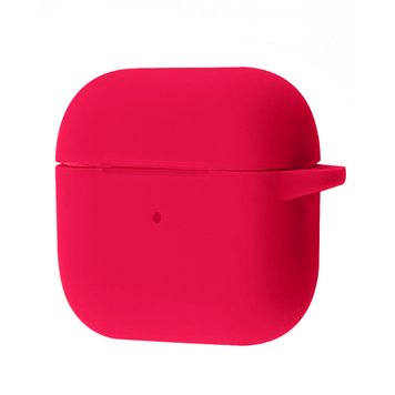 Чохол з мікрофіброю для AirPods 1 | 2 Rose Red - ash-mobile.com.ua - фото 1