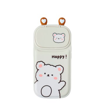 Чехол с закрытой камерой для iPhone 13 PRO Happy Bear Antique White - ash-mobile.com.ua - фото 1