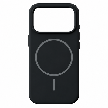 Чохол Silicone Slim with MagSafe для iPhone 18 PRO Black