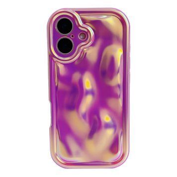 Чехол Wavy Neon для iPhone 16 Pink - ash-mobile.com.ua - фото 1