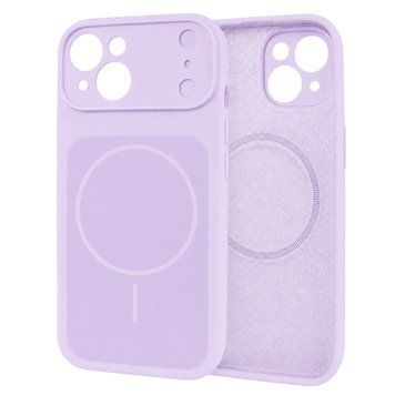 Чохол Dual Tone Silicone MagSafe для iPhone 15 Lilac Purple - ash-mobile.com.ua - фото 1