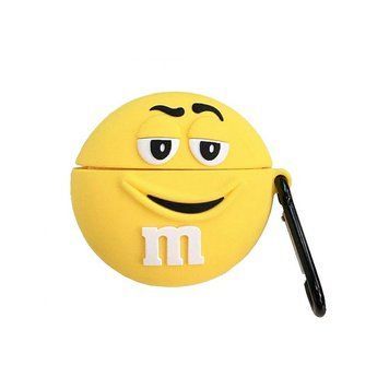 Чохол 3D для AirPods PRO M&M's Yellow - ash-mobile.com.ua - фото 1