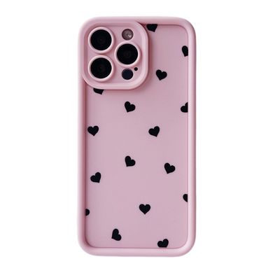 Чехол Wilkins Case для iPhone 12 PRO Tiny Hearts Pink - ash-mobile.com.ua - фото 1