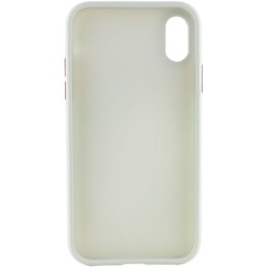 Чехол TPU Bonbon Metal Style Case для iPhone XR White купить