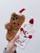 Чохол Fluffy New Year для iPhone 15 PRO MAX Cookie