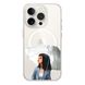 Чохол прозорий Print AUTUMN with MagSafe для iPhone 14 PRO MAX Girl White Umbrella