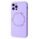 Чехол WAVE Minimal Art Case with MagSafe для iPhone 13 PRO Light Purple/Wreath - ash-mobile.com.ua - фото 1
