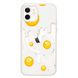 Чохол прозорий Print FOOD with MagSafe для iPhone 12 | 12 PRO Eggs купити