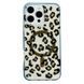 Чохол Transparent Print with MagSafe для iPhone 15 Leopard Gold - ash-mobile.com.ua - фото 1
