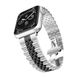 Ремешок Steel Band 5 Beats для Apple Watch 38mm | 40mm | 41mm Silver-Black