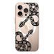 Чохол прозорий Print Snake with MagSafe для iPhone 17 PRO MAX Python