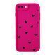 Чохол Wilkins Case для iPhone 7 Plus | 8 Plus Tiny Hearts Electric Pink - ash-mobile.com.ua - фото 1