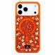 Чехол Bling World Design with MagSafe для iPhone 17 Orange
