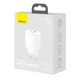 СЗУ Baseus Compact Quick Charger 20W QC + PD (1Type-C + 1USB) White
