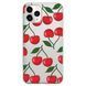 Чехол прозрачный Print Cherry Land для iPhone 16 PRO MAX Big Cherry - ash-mobile.com.ua - фото 1