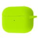 Чехол с микрофиброй для AirPods 4 Neon Green