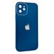 Чохол 9D AG-Glass Case для iPhone 12 Navy Blue купити