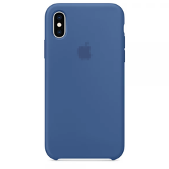 Чехол Silicone Case OEM для iPhone X | XS Delft Blue купить