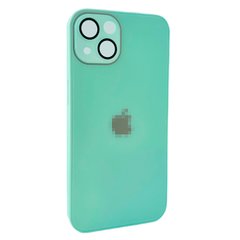 Чехол 9D AG-Glass Case для iPhone 14 Plus Fruit Green