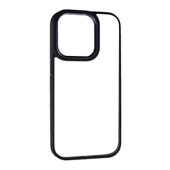 Чохол Crystal Case (LCD) для iPhone 15 PRO MAX Black and Grey