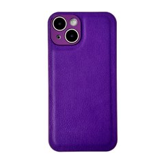 Чохол PU Eco Leather Case для iPhone 13 Purple