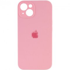 Чохол Silicone Case Full + Camera для iPhone 13 Light Pink