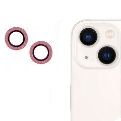 Защитное стекло на камеру Diamonds Lens для iPhone 14 | 14 Plus Rose Gold