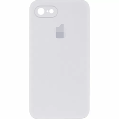 Чохол Silicone Case FULL+Camera Square для iPhone 7 | 8 | SE 2 | SE 3 White купити