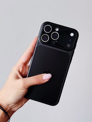 Чохол Syndee AG Glass with MagSafe для iPhone 16 PRO Black - ash-mobile.com.ua - фото 5