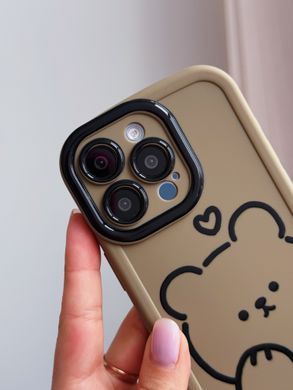 Чохол Paws Case для iPhone 14 PRO MAX Bear Hug Brown - ash-mobile.com.ua - фото 14