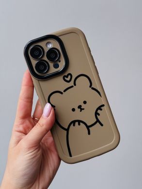Чохол Paws Case для iPhone 14 PRO MAX Bear Hug Brown - ash-mobile.com.ua - фото 13