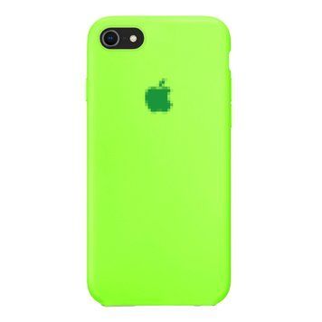 Чохол Silicone Case Full для iPhone 7 | 8 | SE 2 | SE 3 Party Green - ash-mobile.com.ua - фото 1