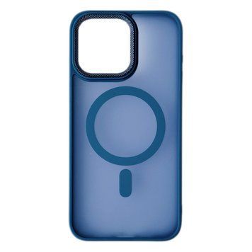 Чохол Nofelet MATT with MagSafe для iPhone 15 Deep Navy - ash-mobile.com.ua - фото 1