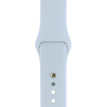 Ремінець Silicone Sport Band для Apple Watch 42mm | 44mm | 45mm | 46mm | 49mm Mist Blue розмір S - ash-mobile.com.ua - фото 1