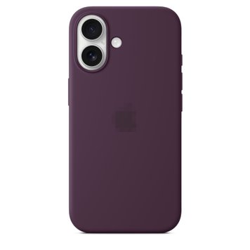 Чохол Silicone Case with MagSafe OEM для iPhone 16 Plum - ash-mobile.com.ua - фото 1