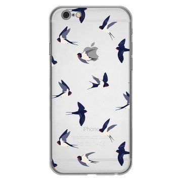 Чехол прозрачный Print Happy Nice для iPhone 6 | 6s Swallows - ash-mobile.com.ua - фото 1