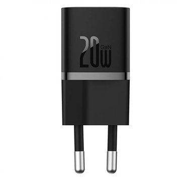 СЗУ Baseus GaN5 Fast Charger 20W (1 Type-C) Black - ash-mobile.com.ua - фото 1