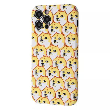 Чохол WAVE NEON X LUXO для iPhone 13 PRO MAX Doge Yellow/White - ash-mobile.com.ua - фото 1