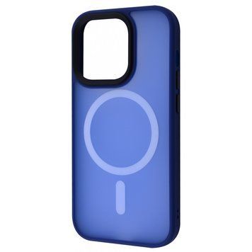 Чохол WAVE Matte Colorful Case with MagSafe для iPhone 14 Blue - ash-mobile.com.ua - фото 1