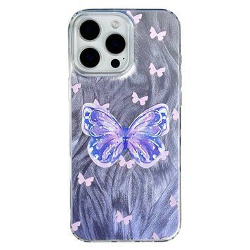 Чохол Nacre Design для iPhone 14 PRO Butterfly Purple OC - ash-mobile.com.ua - фото 1